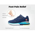 thumbnail image 2 of FitVille Men's Wide Walking Shoes For Flat Foot Plantar Fasciitis Heel Pain Relief, 2 of 6