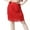 Red, variant on Women Skirt Sequin Embroidered Performance Swing Performance Solid Color Casual Travel Skirts