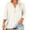 Khaki Tops, variant on Htigea Women's Plus Size 3/4 Sleeve T Shirts Notch V-Neck Tunic Tops Casual Loose Fit Pullover Soft Comfy Daily Tees Red L