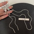 thumbnail image 6 of Butterfly Pendant Necklace Trendy Choker Chain for Women Fashionable Neckchain Multifunctional Waist Chain Jewelry, 6 of 16
