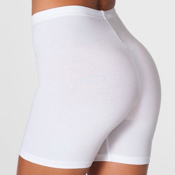 Breezora Womens Plus Size Cotton Stretch 3 Inch Leggings Casual Running Yoga Tights High Rise Comfy Shorts