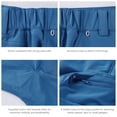 thumbnail image 7 of BASSDASH FP01M 10.5” Mens Fishing Cargo Shorts Quick Dry UPF 50+ Water Resistant, 7 of 7