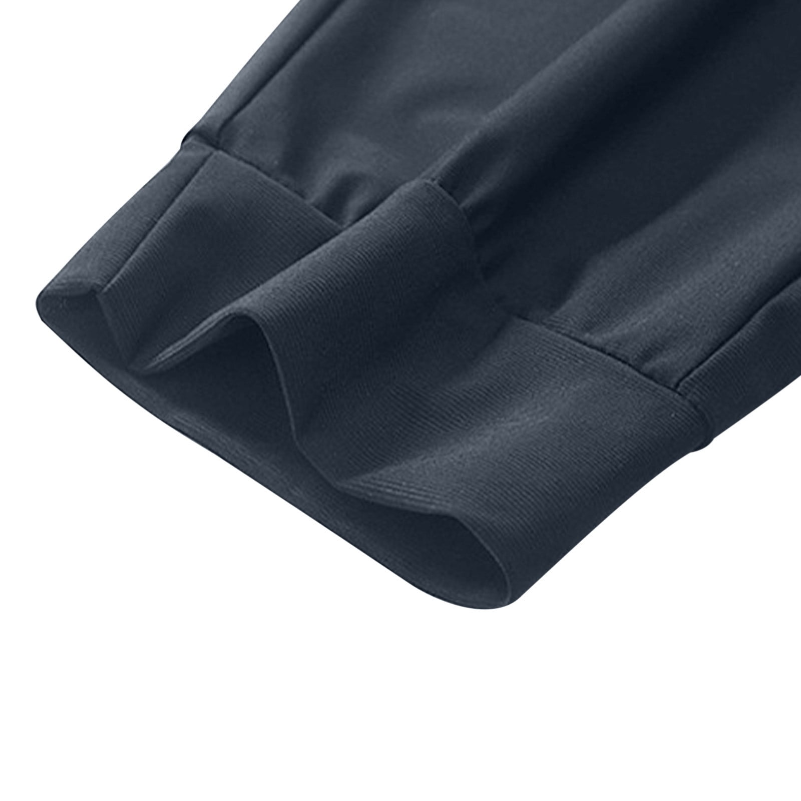 Bwiyojiz Sizes M-X5 Full Length Pants Men's Fiber Silk Sports