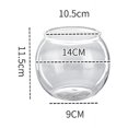 thumbnail image 1 of Acuario de pecera transparente, micropaisaje, paisajismo, plástico, resistente al tacto, resistente a caídas, tanque para tortugas, multifuncional, pequeño, de escritorio, tanque para peces de colores, 1 of 6