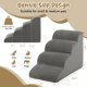 Infans 4 Tiers Foam Dog Ramps/Steps Non-Slip Dog Steps for Beds Or ...