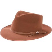 Stetson Stratoliner Bound Edge Fedora - Walnut
