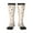 3 Black, variant on Cute Squirrel print thigh-high socks, crafted for both men and women with a stretchy, high-opaque design perfect for daily wear