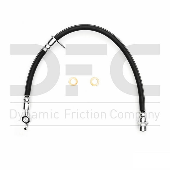 Front Left Dynamic Friction Company Brake Line Hose 350-75016 For 2007-2017 Lexus LS460