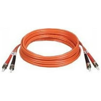 Tripp Lite 1M Duplex Multimode 62.5/125 Fiber Optic Patch Cable ST/ST 3' 3ft 1 Meter (N302-003)