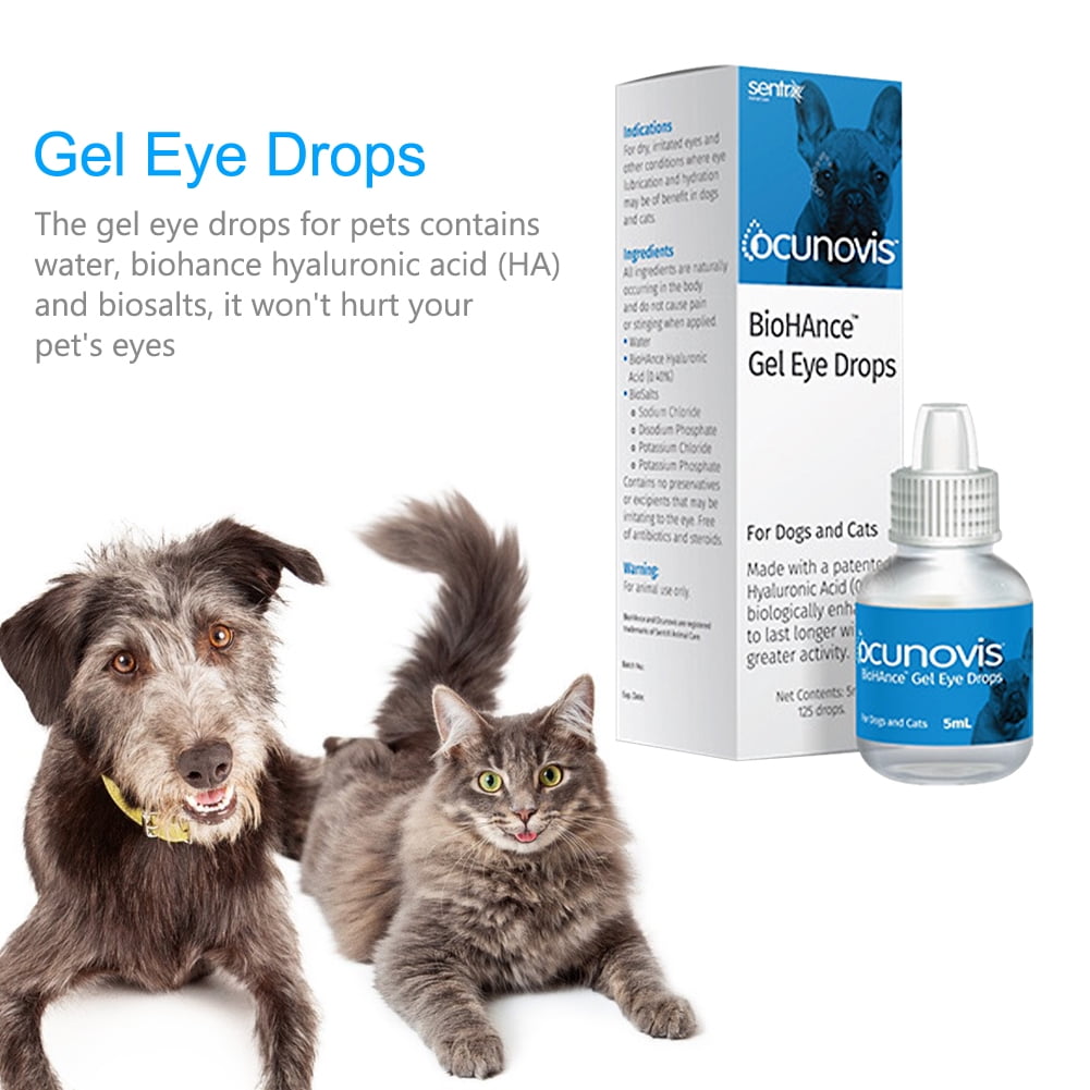 Sentrx Ocunovis BioHAnce Gel Eye Drops For Dogs And Cats | lupon.gov.ph