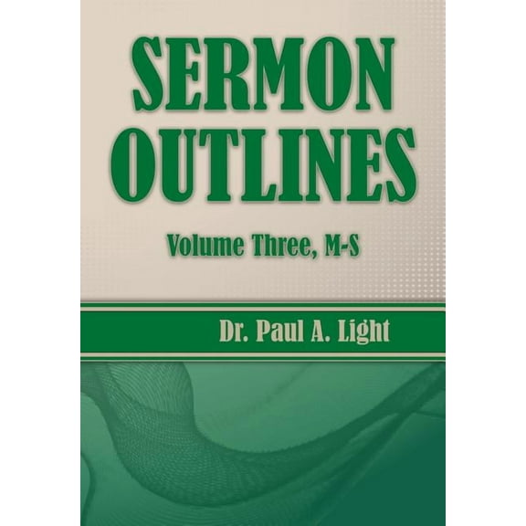Sermon Outlines, Volume Three M-S (Paperback)
