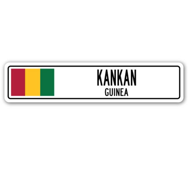 SignMission SSC-Kankan Gn Kankan Panneau de Rue - Guinée