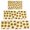 White Small Sunflower, variant on White Small Sunflower Pattern Kitchen Rugs Sets Of 3,Kitchen Runner Rugs Non Skid Washable,Decorative Kitchen Floor Mats for Kitchen,Sink,Laundry,17"x30" 17"x47" 17"x59"