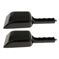 thumbnail image 4 of Pala de plástico Yuyangstore 2 uds herramienta de limpieza de terrario color negro, 4 of 8