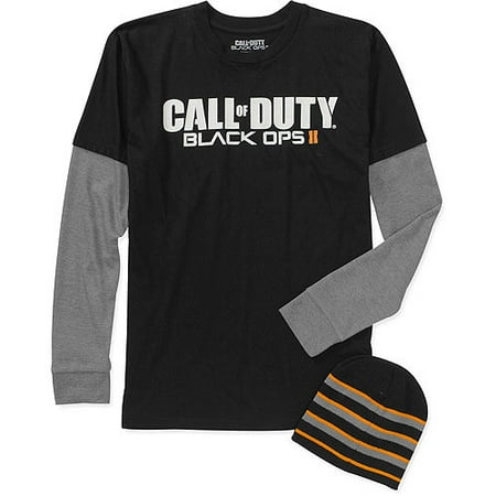 Black Ops Big Men's Long Sleeve 3 Fer Tee Shirt