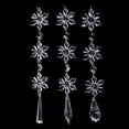 thumbnail image 2 of 3 de nieve de cristal acrílico colgante árbol de Navidad decoración colgante BLESIY copo de nieve de cristal colgante, 2 of 8