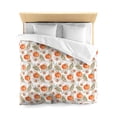 thumbnail image 1 of Calabaza Funda Nórdica, Otoño Hojas Naranja Ropa de Cama Queen King Full Twin XL, 1 of 7