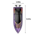 thumbnail image 3 of 2.4G Remote Control Speed Boat, High-Speed LED RC Watercraft, 50m Range Racing Toy, USB Rechargeable with Dual Paddles, Pool Lake Outdoor Play, 3 of 8