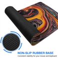 thumbnail image 3 of Office and Gaming Revolution with Our Non-Slip Black Marble Fluid Design XL Mousepad, 3 of 7