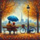 thumbnail image 1 of 5d DIY Full Drill Round Painting Kit Paisaje Del Arte 40x40cm, 1 of 9