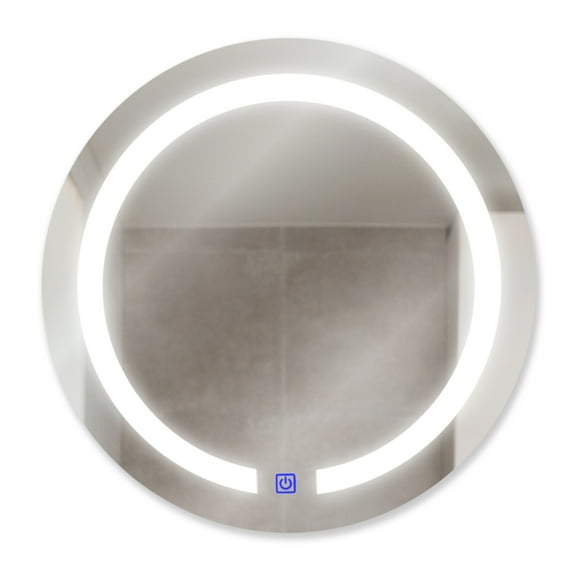 ESPEJO REDONDO CON LUZ LED DE 60CM, MARCA GRAVITA