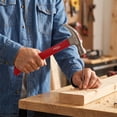 thumbnail image 2 of Hyper Tough 20 oz Steel Rip Claw Hammer with Fiberglass Handle, 2 of 17