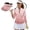 250th Anniversary Flag, variant on 250th Anniversary Women's Golf Shirt and Sun Visor Hat Set Moisture Wicking 3/4 Sleeve Golf Shirts Adjustable Fashion Baseball Golf Cap Suitable for Tennis Enthusiasts Quick Dry