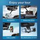 thumbnail image 5 of Rearview Mirror Phone Holder For Car 360 Rotatable And Retractable Car Phone Holder For All Phones, 5 of 5