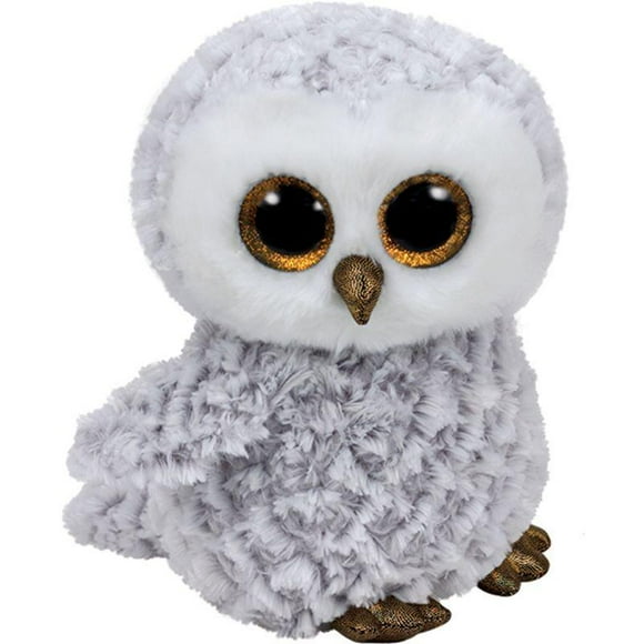 Ty Beanie Boos Owlette - White/Gray Owl Medium