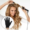 thumbnail image 2 of Unique Bargains 1 Pc Comfortable Heat Resistant Gloves for Hair Styling 9.45" Length Black, 2 of 6