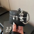 thumbnail image 6 of Mini Crossbody Bag for Women Box Shoulder Bag PU Leather Cute Purse with Zipper and Love Wristlet for Shopping Travel, 6 of 8
