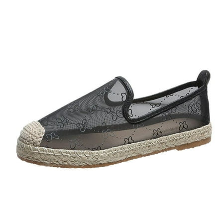 

Youmylove Women Shoes Breathable Stylish Lace Up Flats Casual Shoes Unisex Lightweight Mesh Work Shoes Sporty Slip Work Wear Daily Walk Footwear
