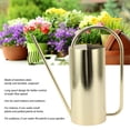 thumbnail image 4 of Regadera para Plantas 1500 Ml Práctica Gran Capacidad Acero Inoxidable Regadera Olla Portátil Caño Largo Plantas Regadera Jardín Suministros de Riego ANGGREK  Otros, 4 of 8