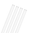 thumbnail image 1 of Tubo de plástico transparente de 4 piezas, ID de 4 mm [0.16"] x OD de 6 mm [0.24"] tubos redondos rígidos de policarbonato de alto impacto [245 mm/10 IN], 1 of 7