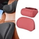 thumbnail image 3 of Almohada de apoyo para la espalda y el cuello para el coche, suave, transpirable, de piel sintética, para el cuello, la espalda y el coche. rojo, 3 of 8