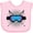 AD-Pink, variant on Inktastic Ski Mask Skiing Gift Boys or Girls Baby Bib