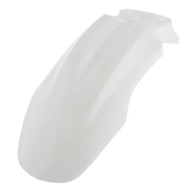 Almencla Cafe Racer Motorcycle Front Mud Dust Guard Mudguard Fit for CRF50 White