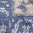 thumbnail image 5 of Nourison Washable Brilliance Medallion Indoor Bathroom, Kitchen Mat Rug Denim 2' x 3'9", 5 of 7