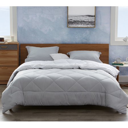 BYB Glacier Gray/White Comforter