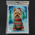 thumbnail image 3 of Yorkshire Terrier Yorkie Christmas Greeting Cards Pack of 8 7 in x 5 in, 3 of 3