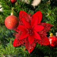 thumbnail image 7 of ZZyuan Christmas Artificial 3 Layer Glitter Stereo Simulation Ornaments Christmas Decorations For Christmas Tree Wreath Garland Box Holiday Xmas Home Decor 2 Pack, 7 of 7