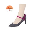 thumbnail image 4 of INSPIRE CHIC Chaussures pour Femmes à Brides Amovibles Ajustables Antidérapantes avec Boucle en Suède aubergine 20,5 Cm/8,07 Pouces, 4 of 4