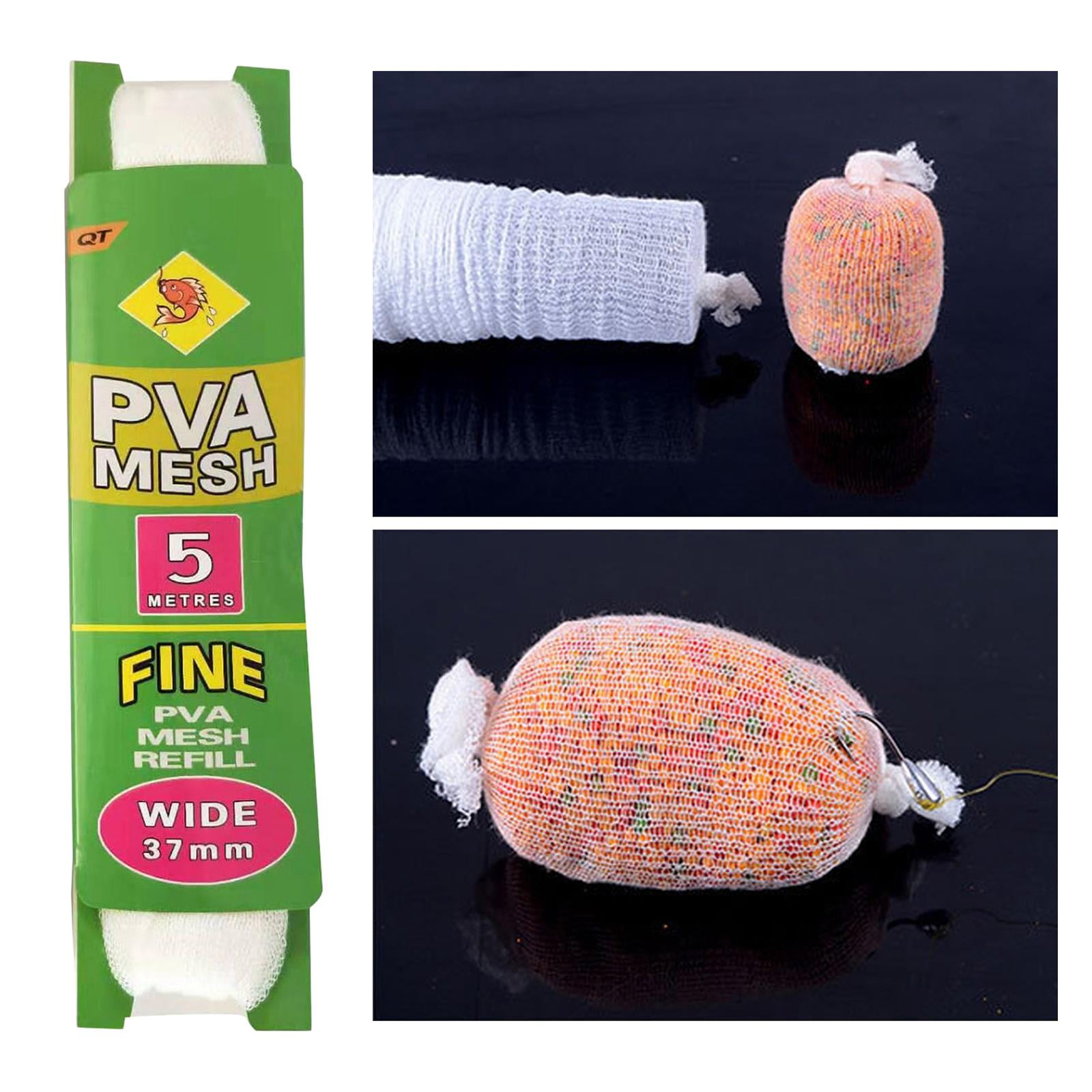PVA Wide Mesh Stocking Plunger and Free Tube 35mm for Carp Fishing Trendy& 