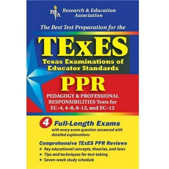 Pre-Owned TExES PPR: The Best Test Preparation for the Texas Examinations of Educator Standards (Paperback) 0738600083 9780738600086