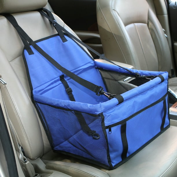 Amdohai Dog Car Seat Booster Pet Car Basket with Dog Seat Belt Dog Cats Travel Walmart