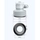 thumbnail image 2 of Adaptador de manguera tipo B para bombas, paquete de 2, adaptador de manguera de piscina para accesorios de 1,5 y 1,25, 2 of 5