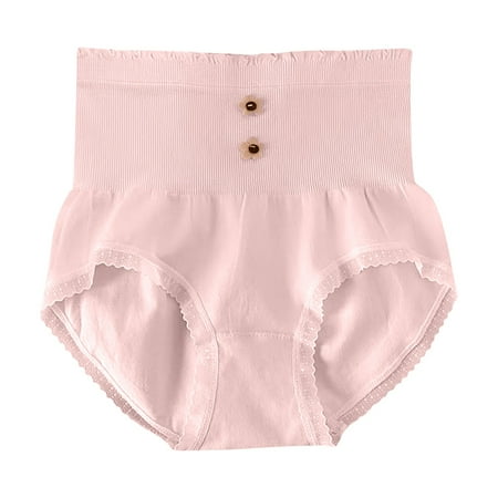 Amvlyk Seamless Underwear for Women Ice Silk High Waist Lightweight No Show Panties Workout Breathable Soft Strech Ladies Briefs Comfortable Bikini Shorts for Women Everyday Wear