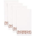 thumbnail image 6 of Vplus [400 Pack] Rose Gold Paper Napkins for Bathroom, Guest Towels, 6 of 7