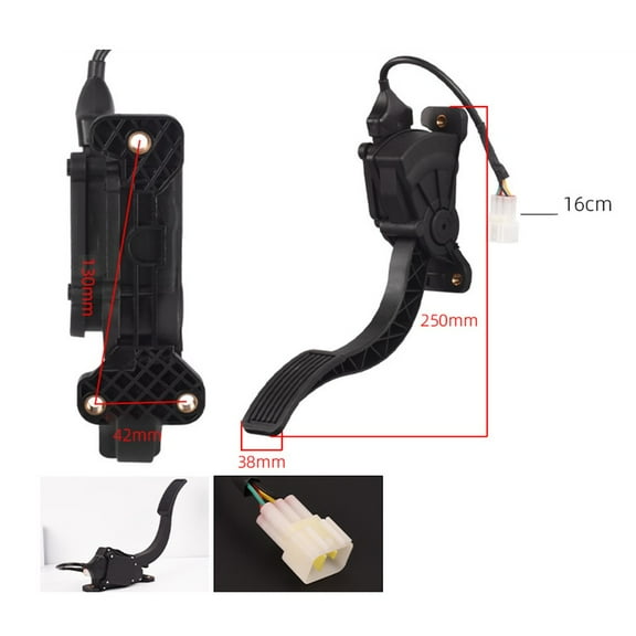 Electric Vehicle Hanging Type Foot Throttle Ebike Go Karts Accelerator Pedal