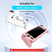 For ROG Ally X Soft Silicone Protective Cover | Full-Body Wrap Shockproof Skin Case with Joystick Caps for ASUS ROG Ally X Handheld Gaming Console